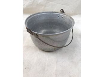 Vintage Metal Kettle With Handle