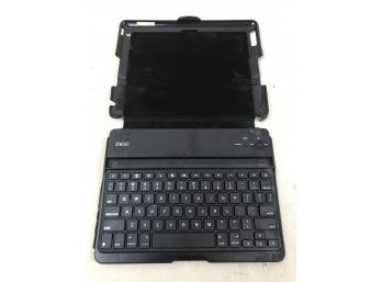 IPad Bluetooth Keyboard And Case (Fits Approximately 7 1/4' Wide By 9 1/2') See Photos