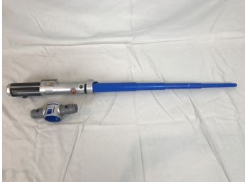 Single Blue Toy Light Saber With Attachment