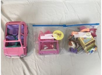 Assorted Lot Of Doll House Accessories