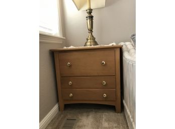 Set Of Two Stanley Furniture Side Tables With Pull Out Drawers-See Photos FoSee Photos For Details