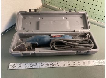 Ryobi Brand Triangle Sander In Gray Case