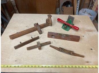 Great Lot Of Antique Woodworking Tools