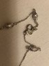 Sterling Silver Tacori Signed CZ Necklace (6.6 Grams)