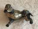 Vintage Iron Dog Figurine