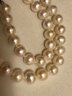 Sterling Silver Signed Lucas Lameth Pearl Necklace