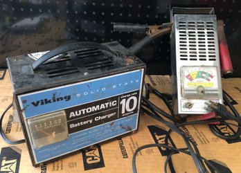 Viking Auto Battery Charger & Milton Battery Tester