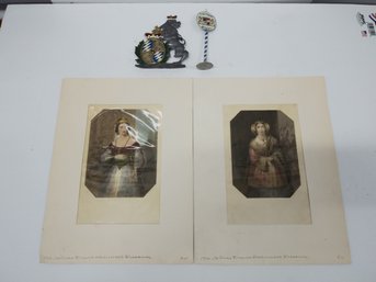 19th Century English Handcolored Engravings & More