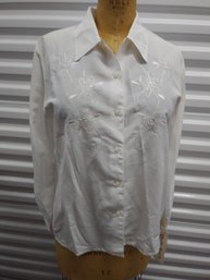 Long Sleeved White Top - New With Tags