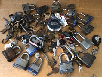 Locks & Keys Mixed Lot