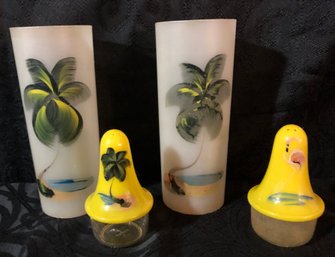 Vintage Tumblers & Salt & Pepper Shakers