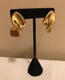 14K Gold Twist Earrings (8.1 Grams)
