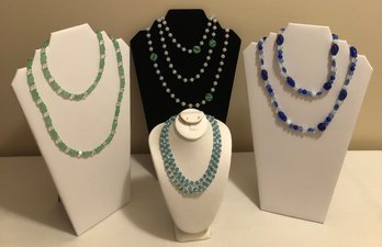 Glass Necklace Collection
