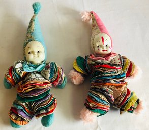 Vintage Yoyo Clown Dolls