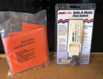 NEW! Rule-A-Matic Float Switch & Boating Distress Flag