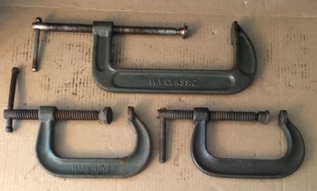 C-Clamps Mixed Lot