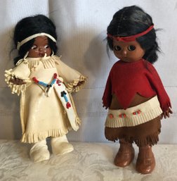 Vintage American Indian Dolls