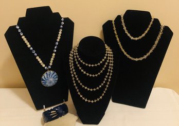Crystal, Stone & Lucite Jewelry Collection