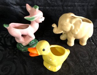Vintage Animal Planters Collection