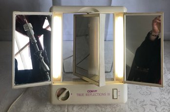 Vintage Conair Lighted Vanity Mirror