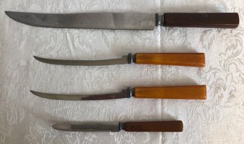 Vintage Bakelite Knives