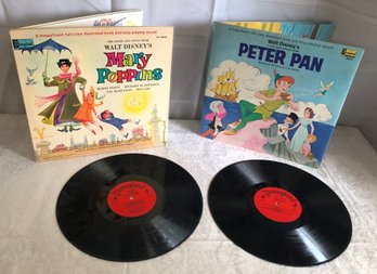 Vintage 1964/69 Disney Record & Book Sets