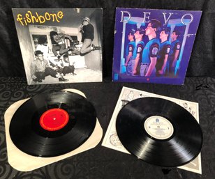Vintage 1981 Devo & 1985 Fishbone Records