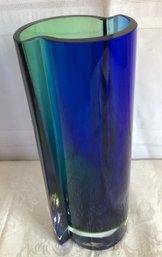 Modern Ombre Glass Vase