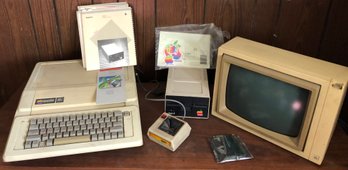 Vintage Original Apple Computer & Monitor
