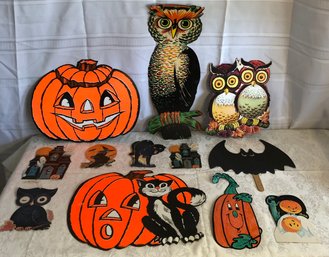 Vintage Halloween Cut Outs