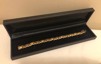14K Gold XO Bracelet (15.6 Grams)