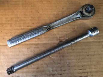 Socket Wrench & Extension Drive