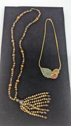Pair Of Gold-Tone Necklaces