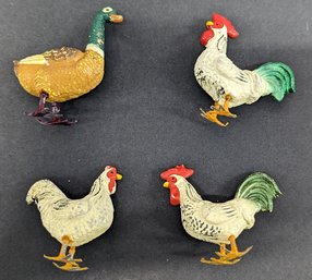 Antique Chicken Figurines