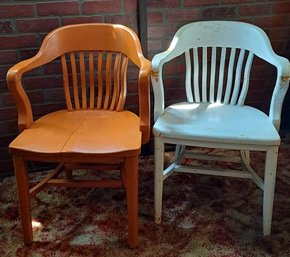 Vintage Bankers Chairs