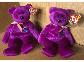 TY Millennium Bear Beanie Babies