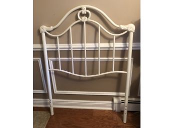 Twin Iron Headboard