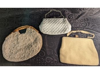 Three Piece Vintage Hand Bag Lot