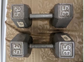 35 Pound Weights