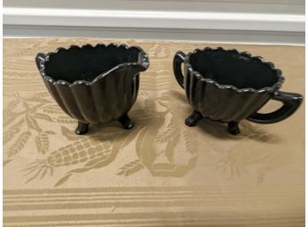 Vintage Creamer & Sugar Bowl