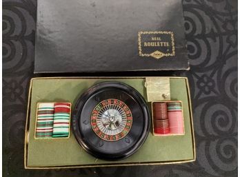 Vintage Miniature Roulette Wheel