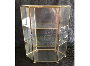 Vintage Mid-Century Tabletop Display Cabinet