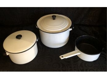 Vintage Enamel Cookware