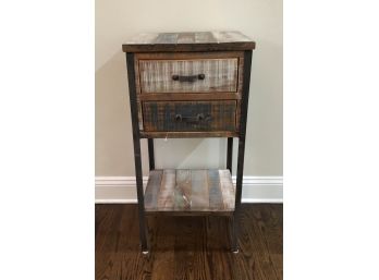 Color Washed Accent Table