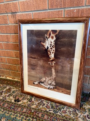 Momma Giraffee /baby Art