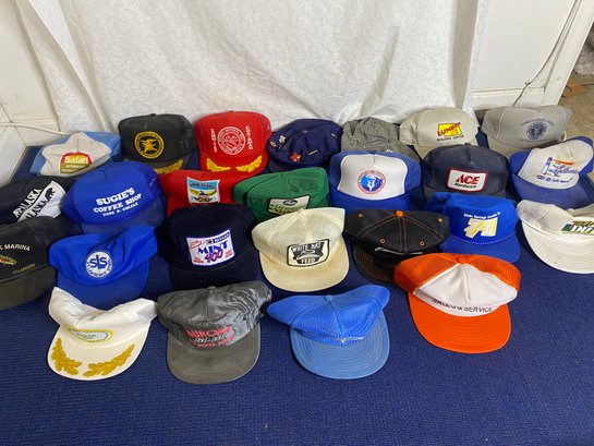 Bundle Of 25 Vintage Hats