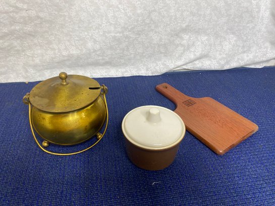 Vintage Bowls And Cheese Board