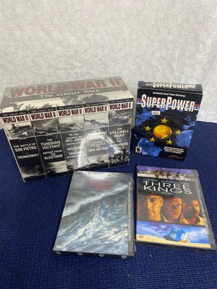World War 2 Vhs Set And Others
