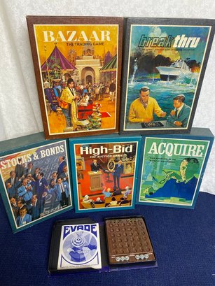 6 Vintage Board Games