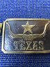 2 Vintage Texas Belt Buckles